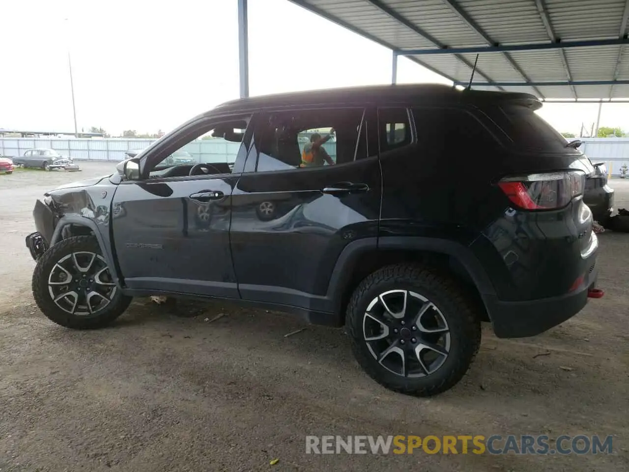 2 Photograph of a damaged car 3C4NJDDN5ST549599 JEEP COMPASS 2025