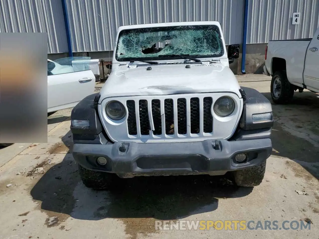 5 Photograph of a damaged car 1C6HJTAG1LL147810 JEEP GLADIATOR 2020