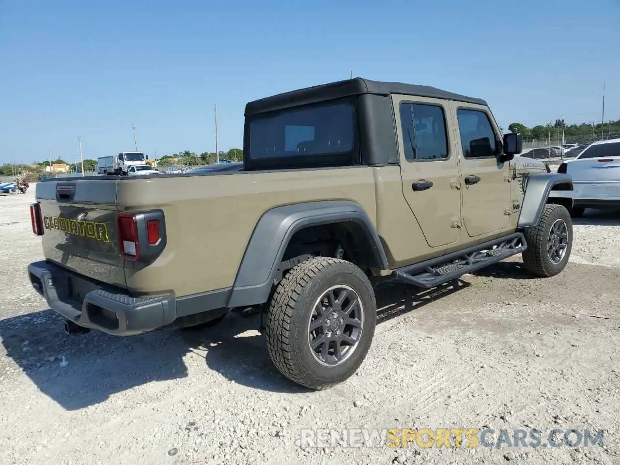 3 Photograph of a damaged car 1C6HJTAG1LL168818 JEEP GLADIATOR 2020