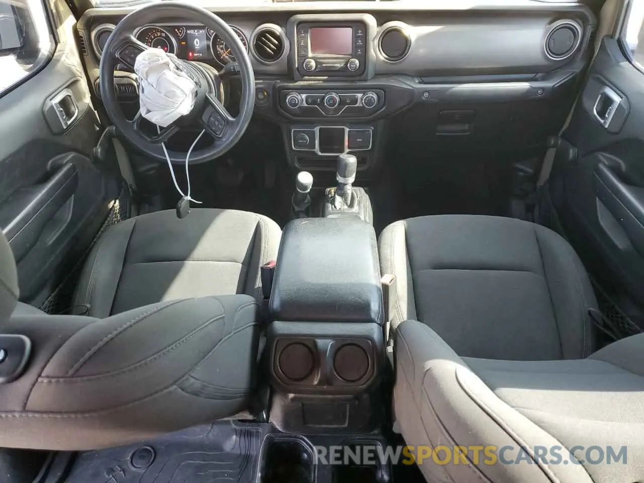 8 Photograph of a damaged car 1C6HJTAG1LL168818 JEEP GLADIATOR 2020