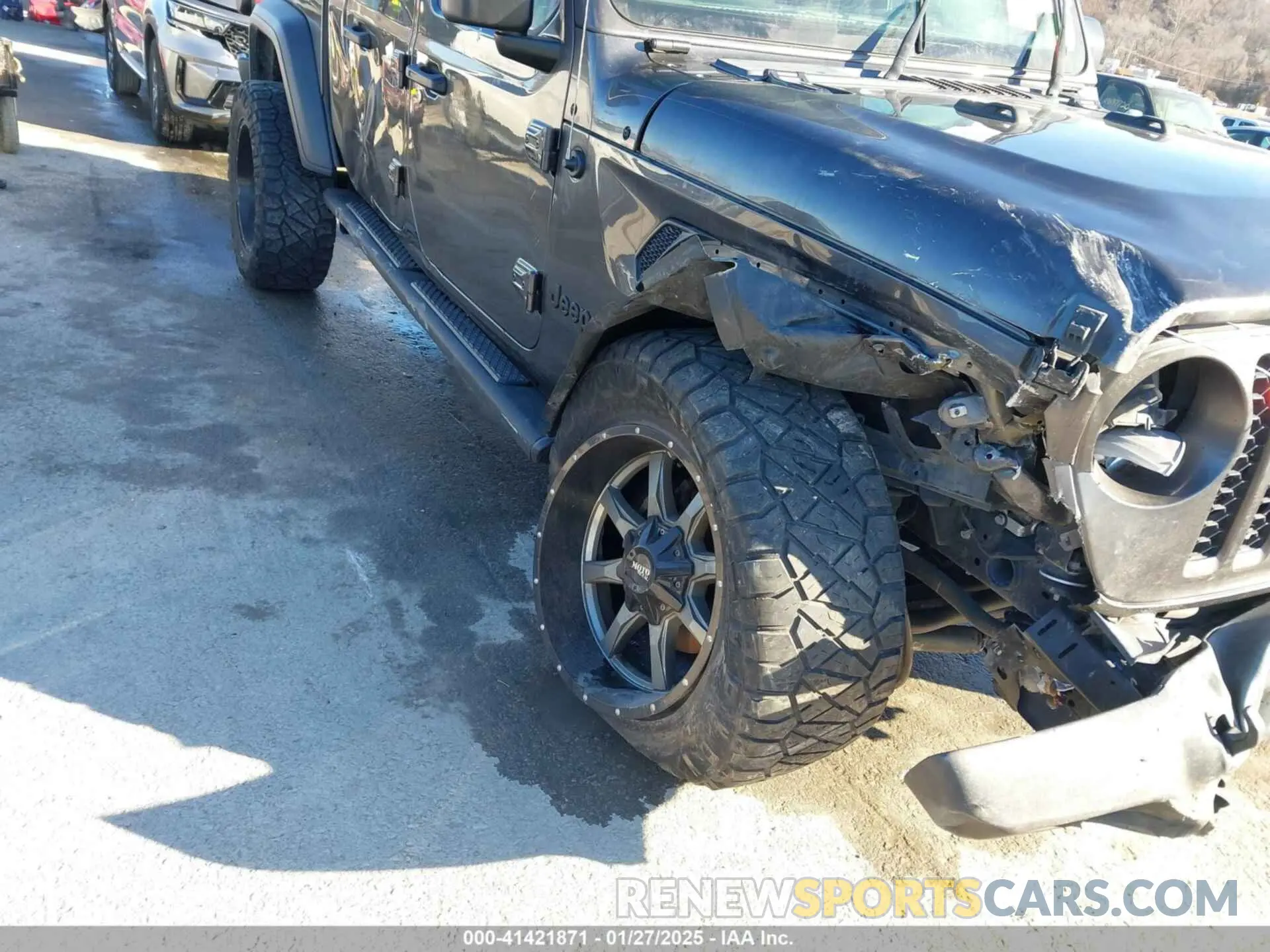 6 Photograph of a damaged car 1C6HJTAG2LL157603 JEEP GLADIATOR 2020