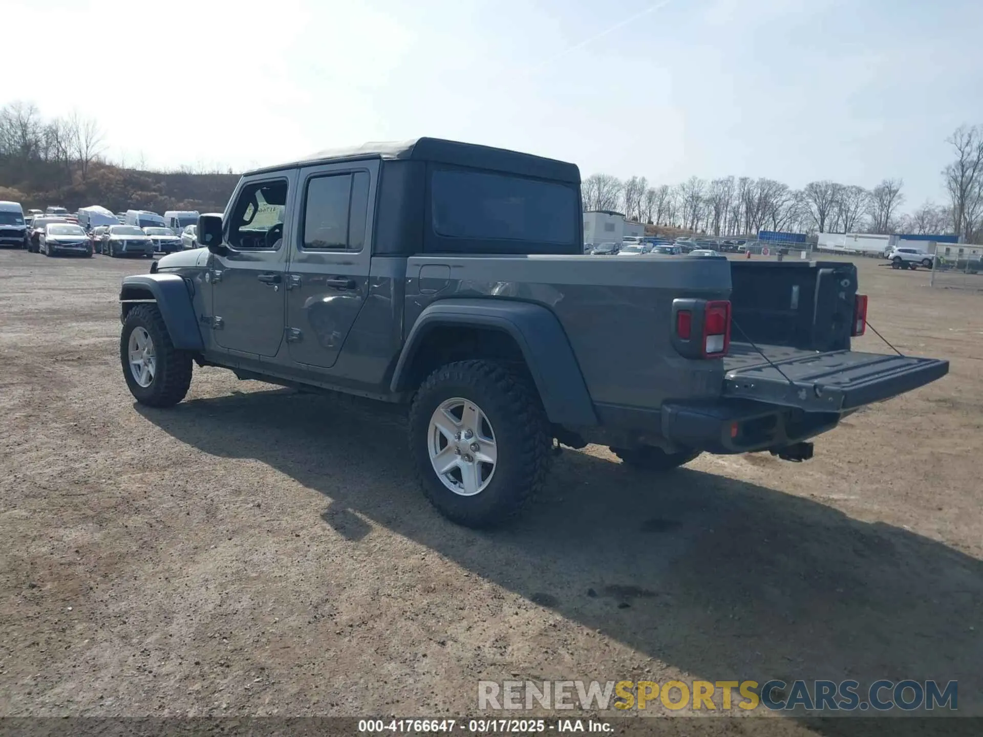 3 Photograph of a damaged car 1C6HJTAG2LL157701 JEEP GLADIATOR 2020