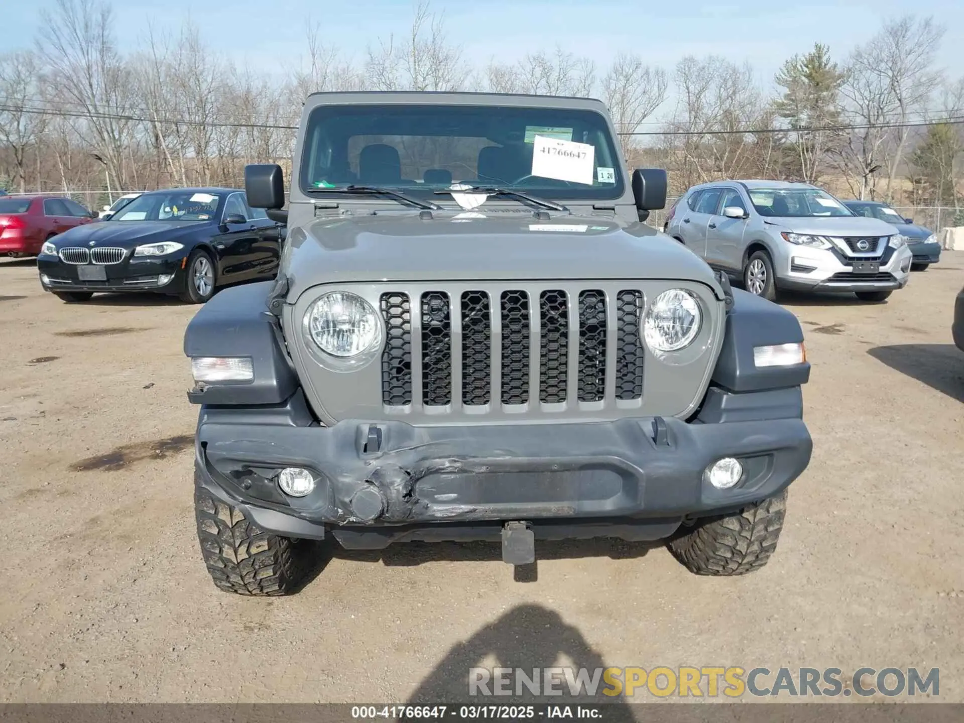 6 Photograph of a damaged car 1C6HJTAG2LL157701 JEEP GLADIATOR 2020