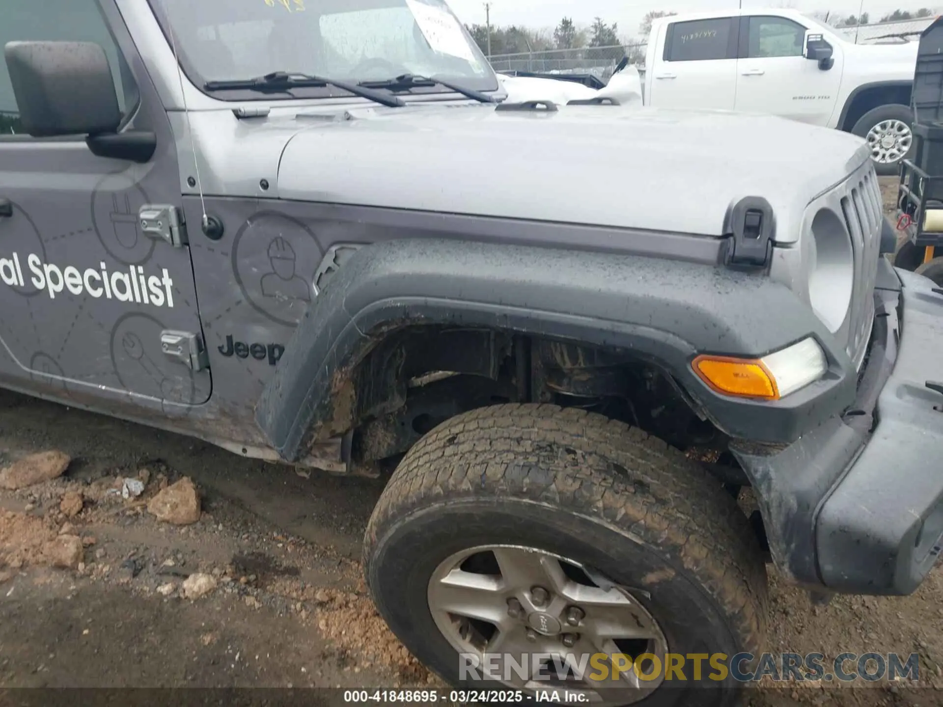 6 Photograph of a damaged car 1C6HJTAG2LL175020 JEEP GLADIATOR 2020