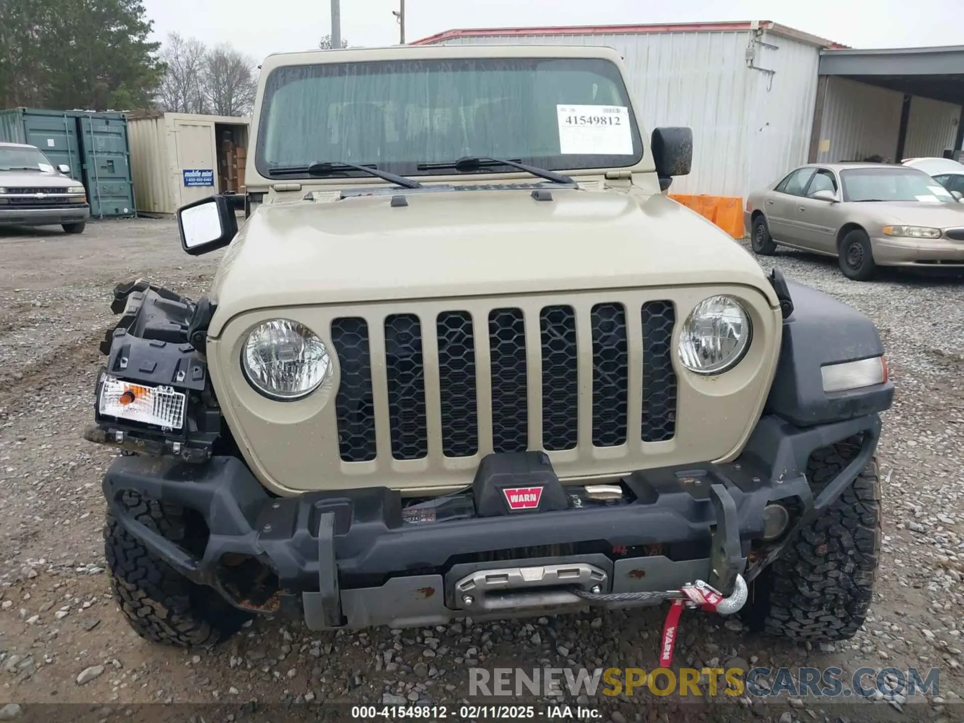 13 Photograph of a damaged car 1C6HJTAG2LL184767 JEEP GLADIATOR 2020