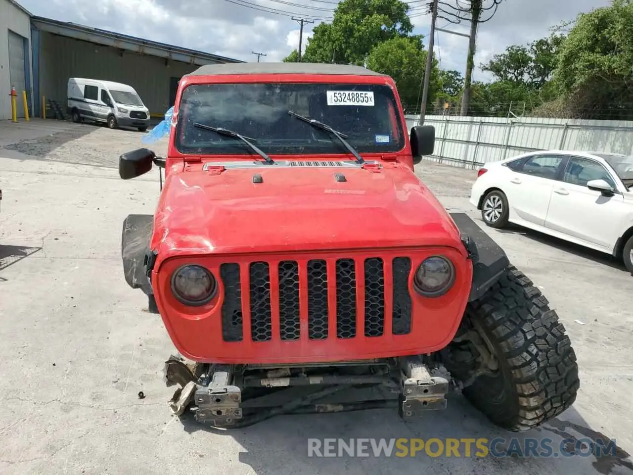 5 Photograph of a damaged car 1C6HJTAG3LL147811 JEEP GLADIATOR 2020