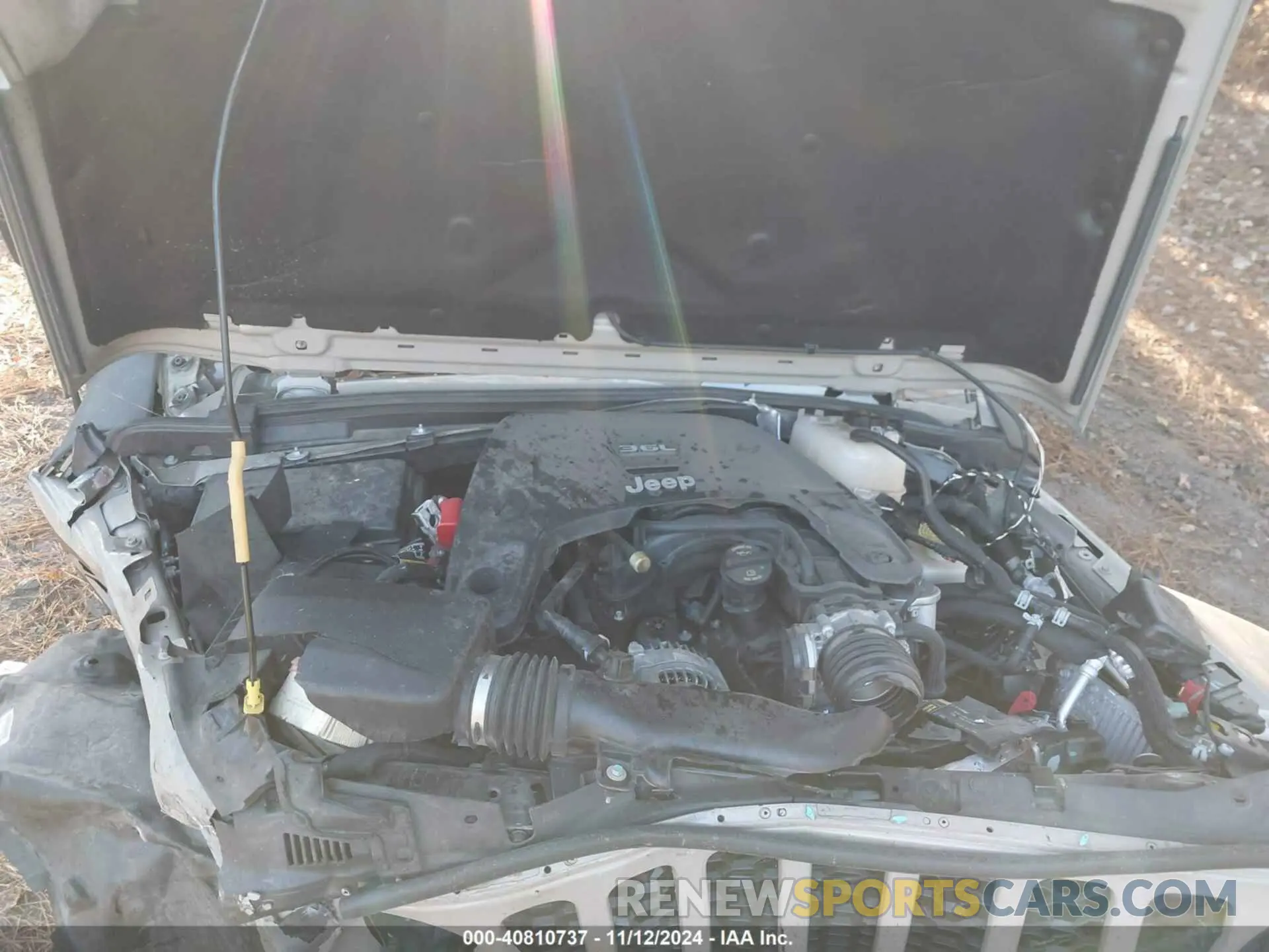 10 Photograph of a damaged car 1C6HJTAG3LL161062 JEEP GLADIATOR 2020