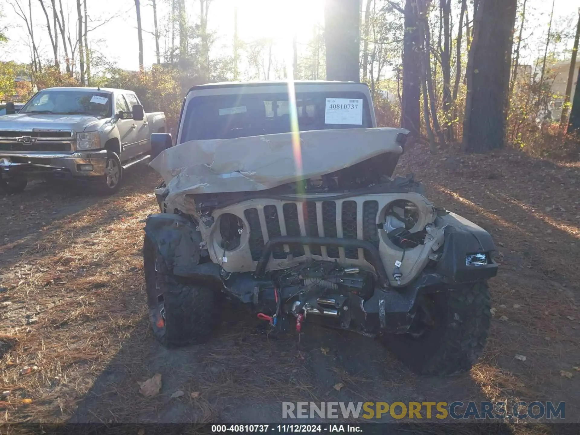 11 Photograph of a damaged car 1C6HJTAG3LL161062 JEEP GLADIATOR 2020