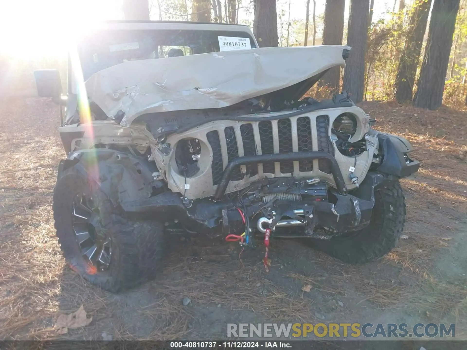 6 Photograph of a damaged car 1C6HJTAG3LL161062 JEEP GLADIATOR 2020