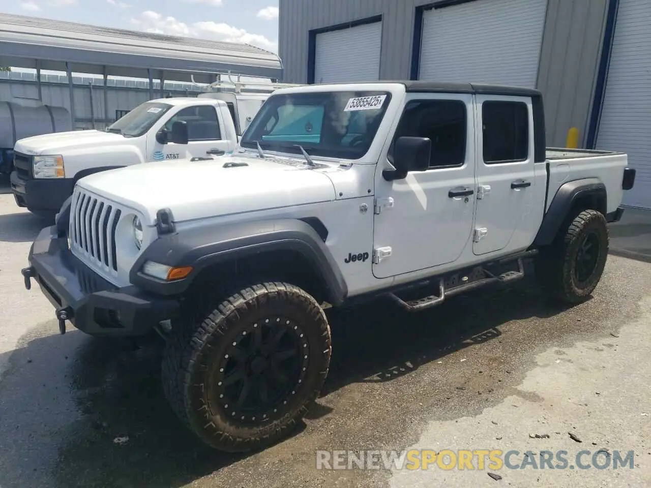 1 Photograph of a damaged car 1C6HJTAG3LL195356 JEEP GLADIATOR 2020