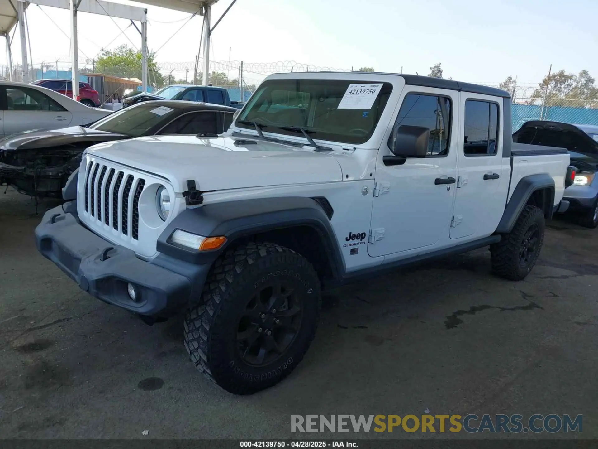14 Photograph of a damaged car 1C6HJTAG3LL197401 JEEP GLADIATOR 2020