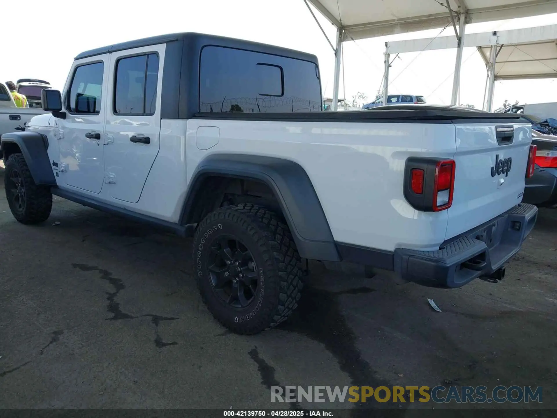 3 Photograph of a damaged car 1C6HJTAG3LL197401 JEEP GLADIATOR 2020