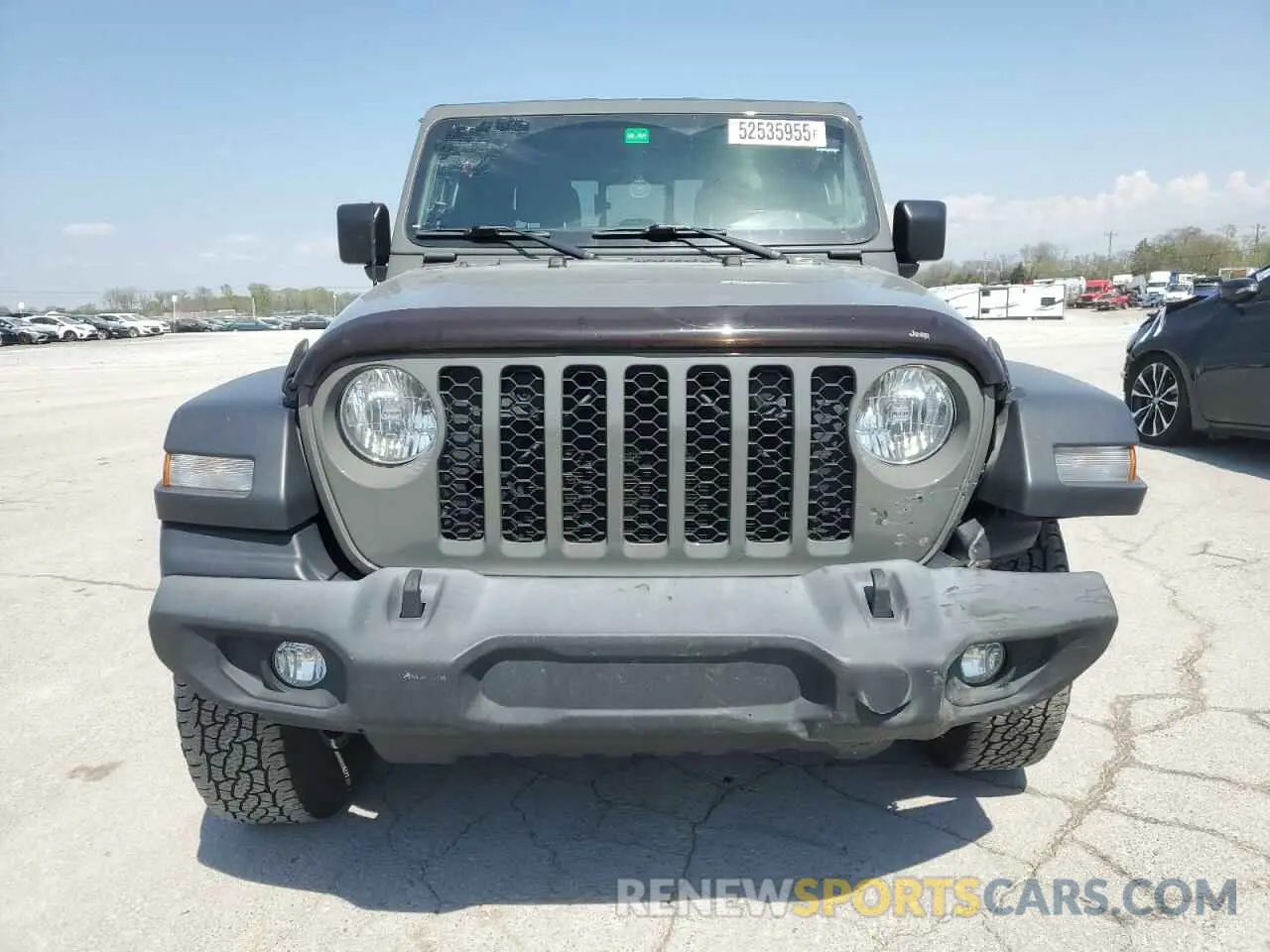 5 Photograph of a damaged car 1C6HJTAG3LL217002 JEEP GLADIATOR 2020