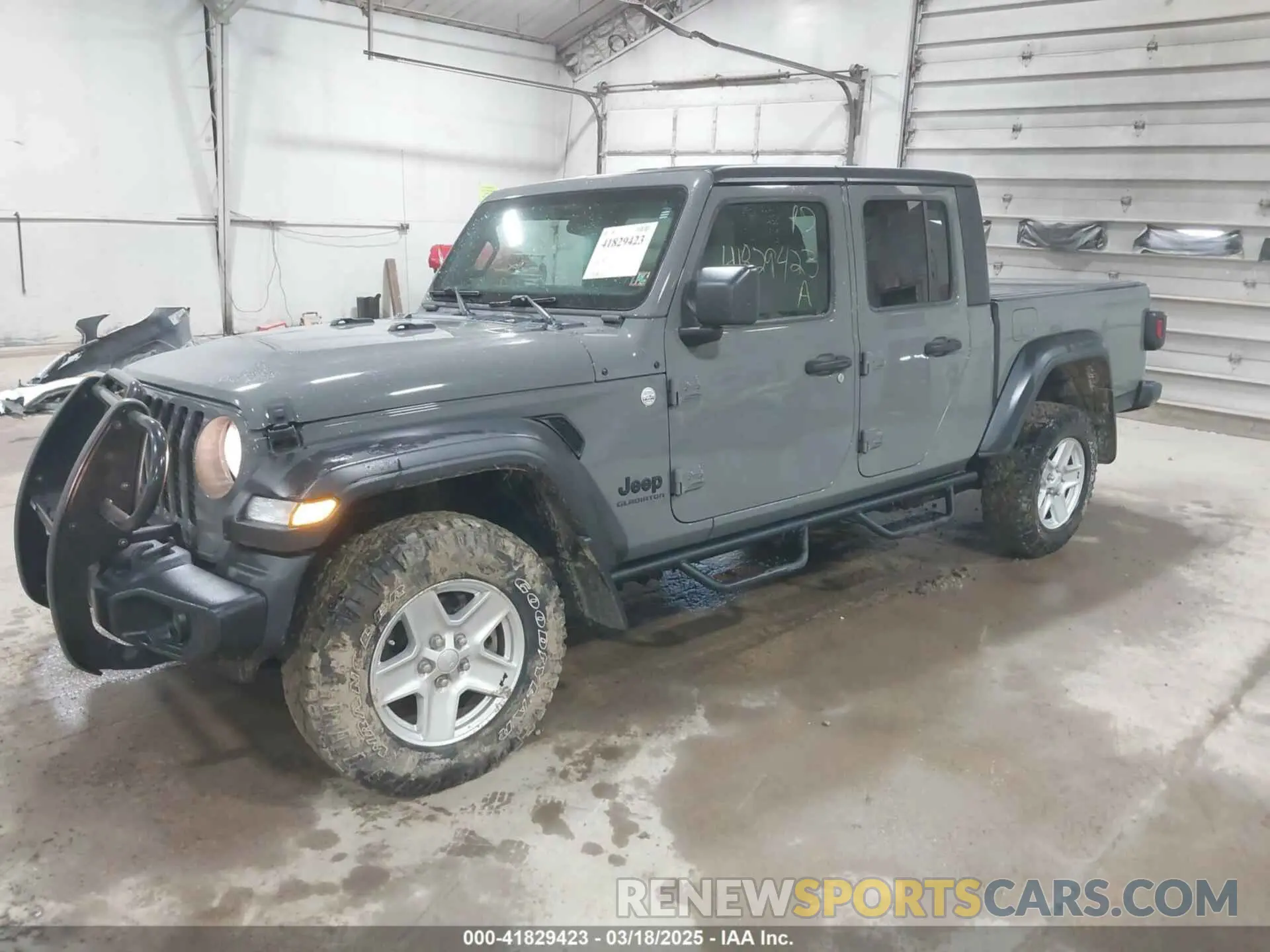 2 Photograph of a damaged car 1C6HJTAG4LL143864 JEEP GLADIATOR 2020