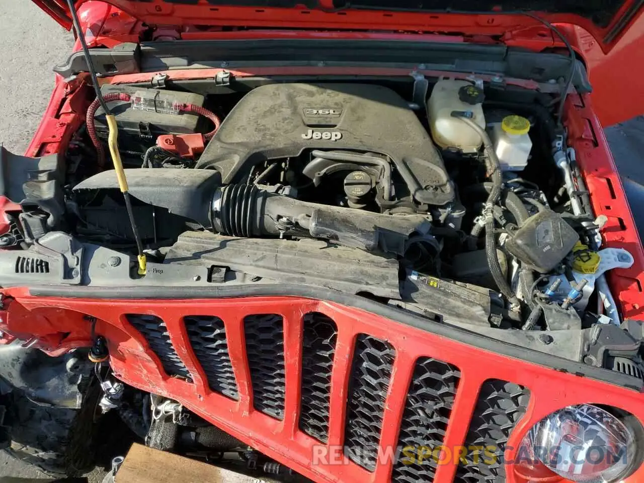 11 Photograph of a damaged car 1C6HJTAG4LL162110 JEEP GLADIATOR 2020