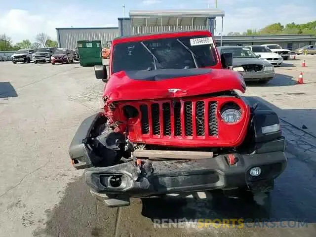 13 Photograph of a damaged car 1C6HJTAG4LL162110 JEEP GLADIATOR 2020