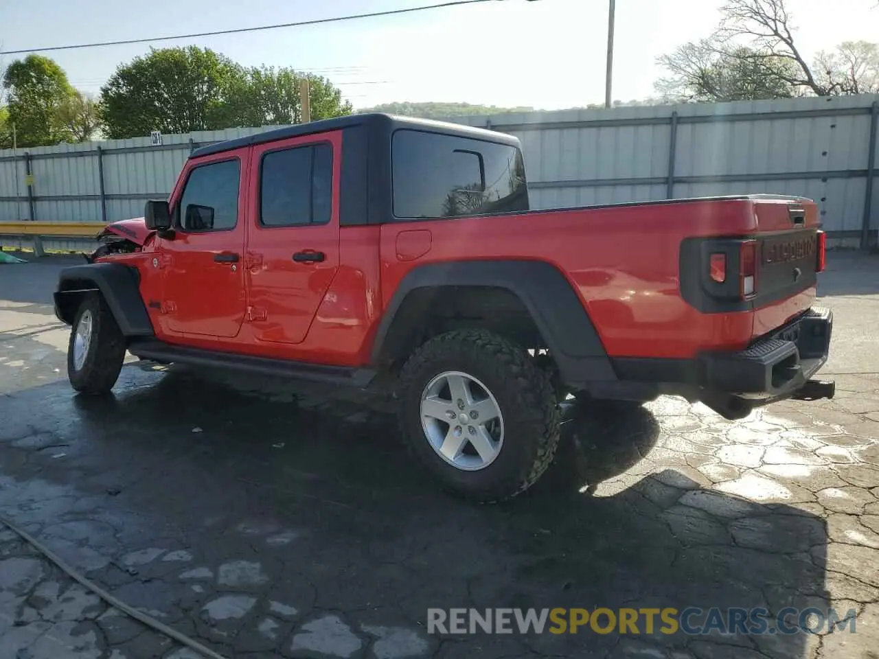 2 Photograph of a damaged car 1C6HJTAG4LL162110 JEEP GLADIATOR 2020