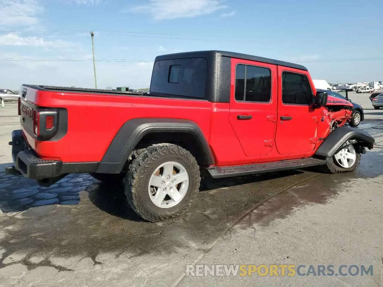 3 Photograph of a damaged car 1C6HJTAG4LL162110 JEEP GLADIATOR 2020