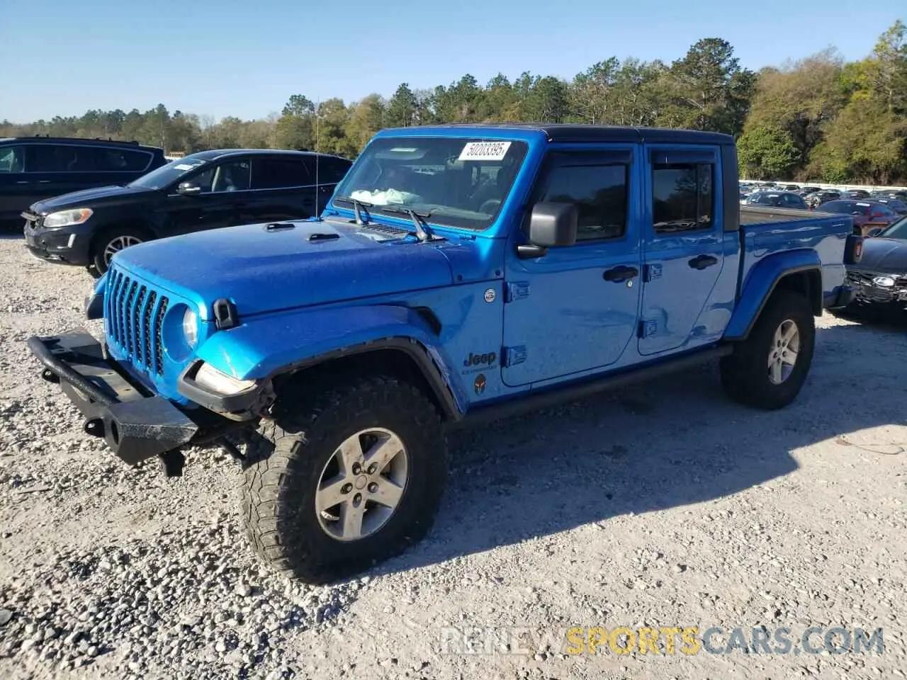 1 Photograph of a damaged car 1C6HJTAG4LL175780 JEEP GLADIATOR 2020