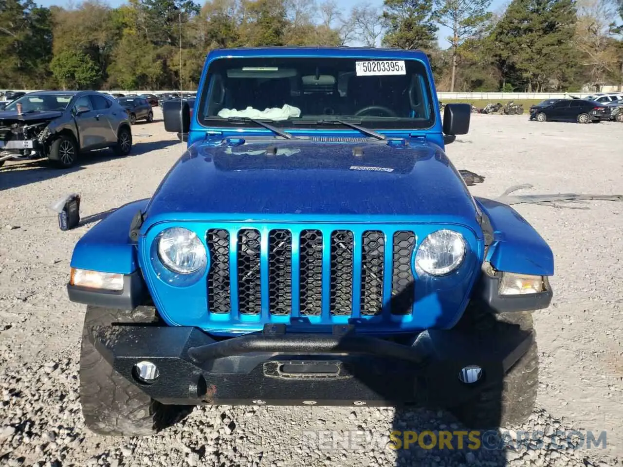 5 Photograph of a damaged car 1C6HJTAG4LL175780 JEEP GLADIATOR 2020