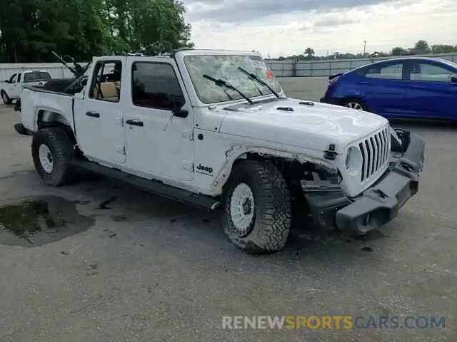 13 Photograph of a damaged car 1C6HJTAG5LL109304 JEEP GLADIATOR 2020