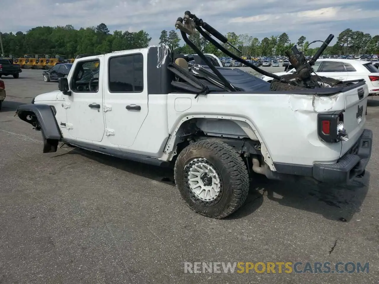 2 Photograph of a damaged car 1C6HJTAG5LL109304 JEEP GLADIATOR 2020