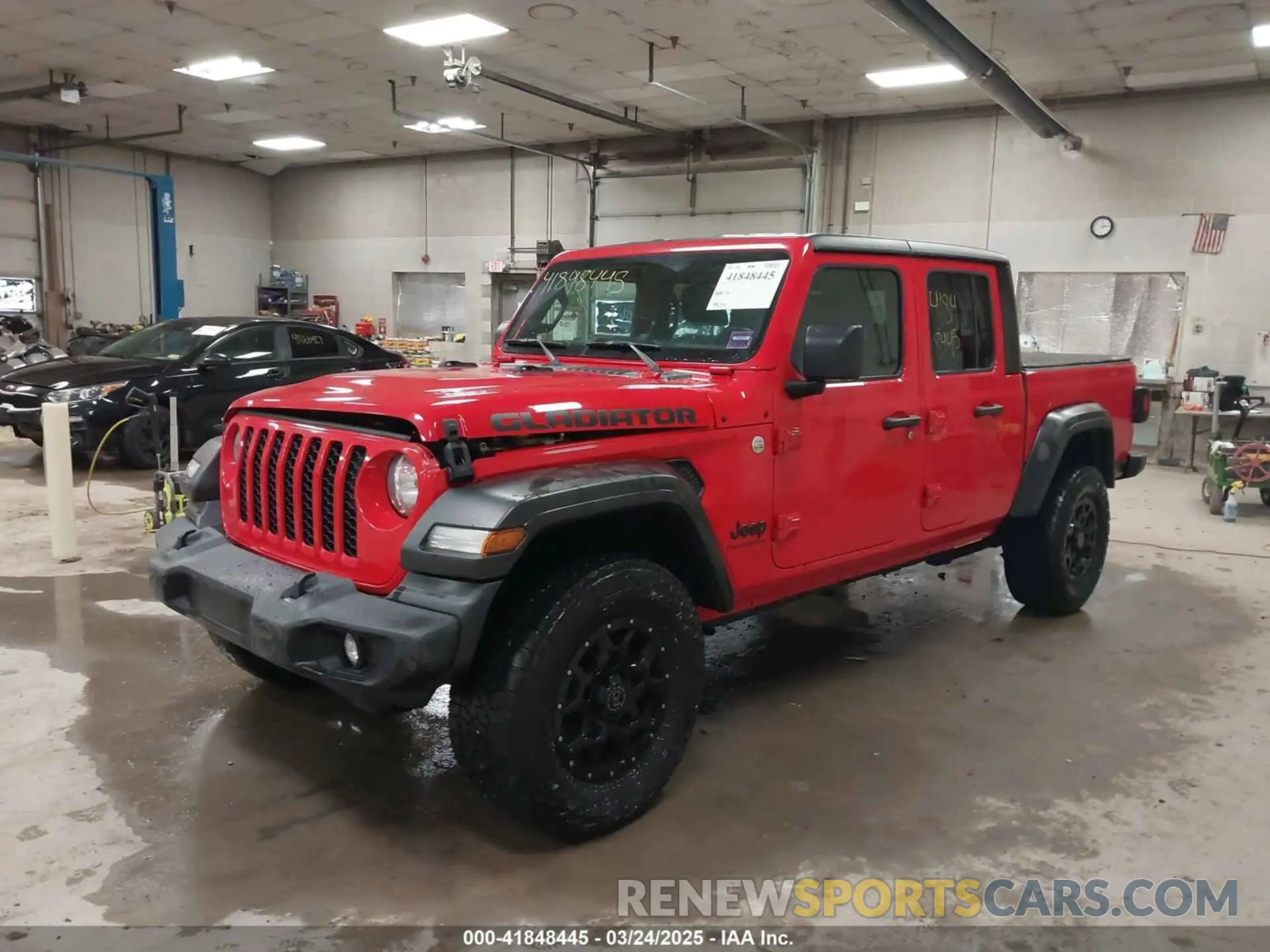2 Photograph of a damaged car 1C6HJTAG5LL129813 JEEP GLADIATOR 2020