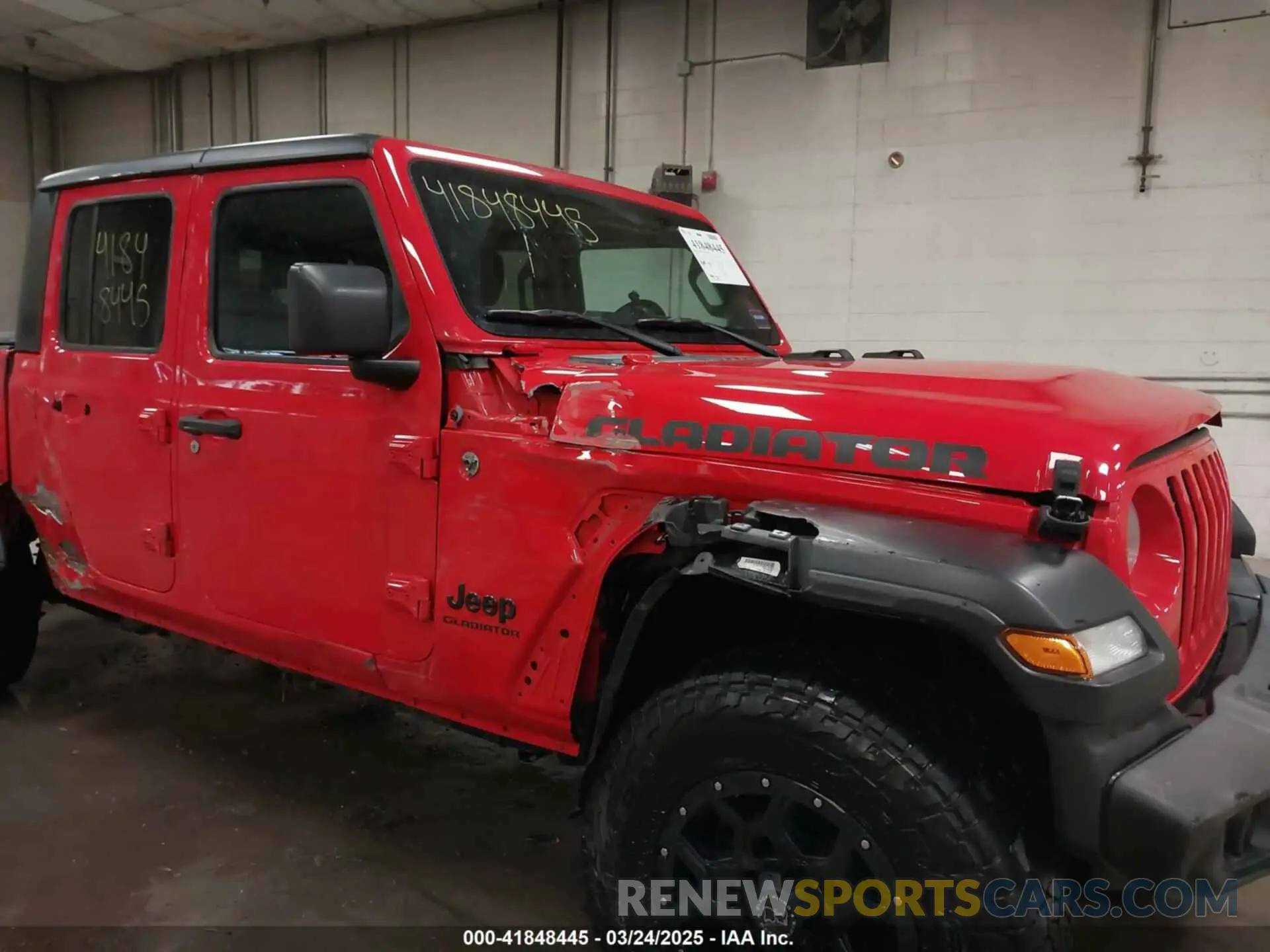 6 Photograph of a damaged car 1C6HJTAG5LL129813 JEEP GLADIATOR 2020