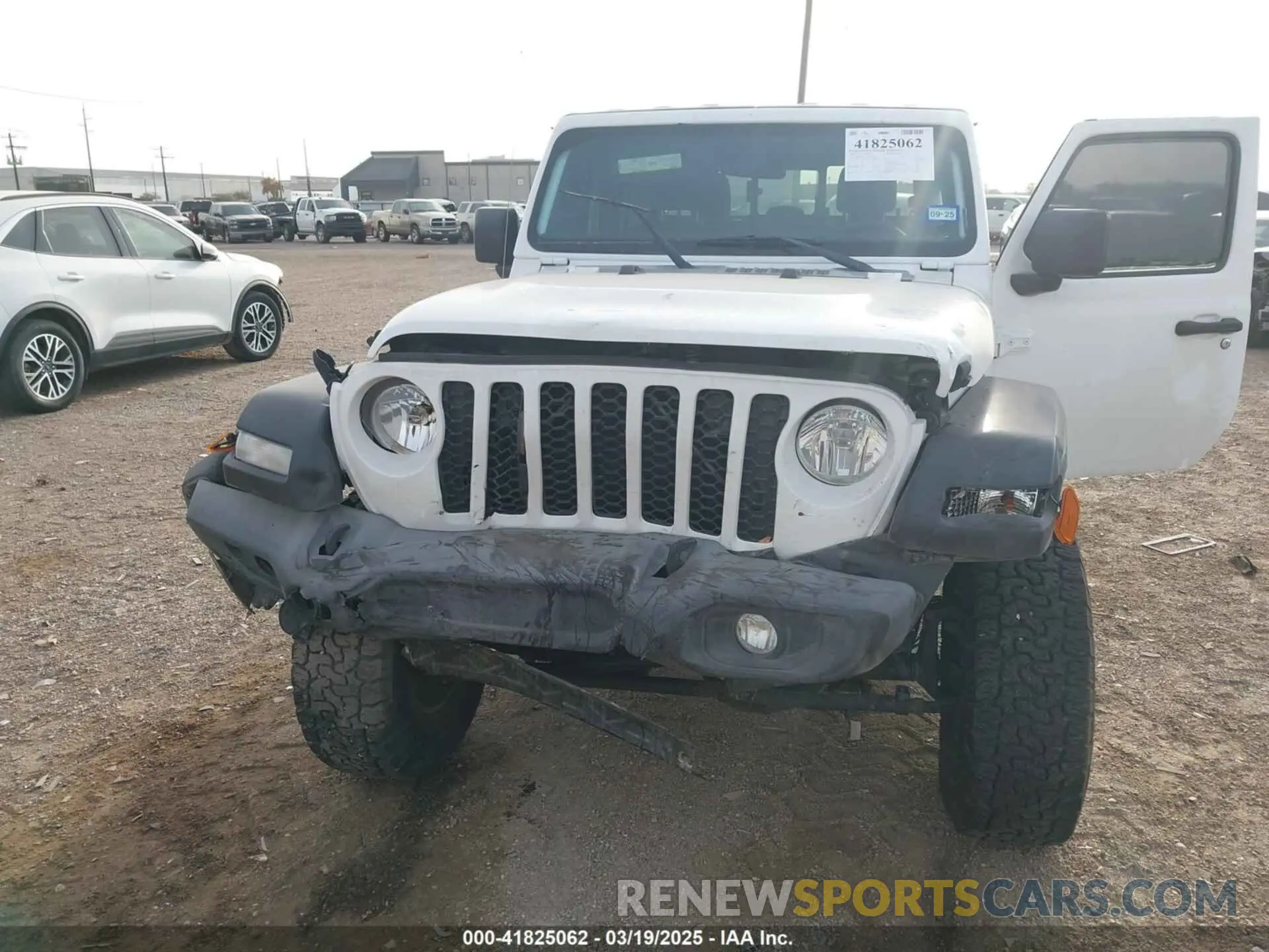 6 Photograph of a damaged car 1C6HJTAG5LL141251 JEEP GLADIATOR 2020