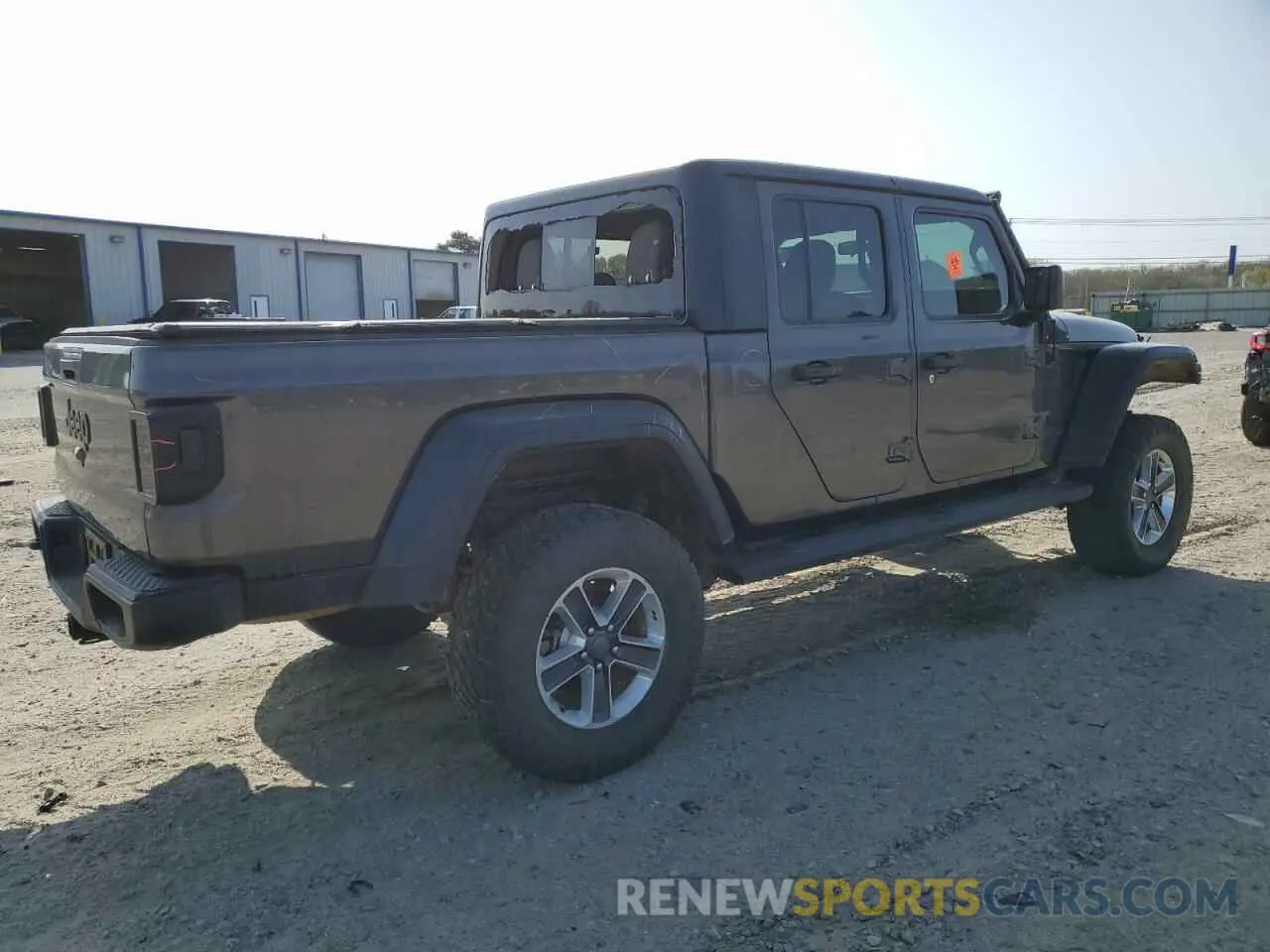 3 Photograph of a damaged car 1C6HJTAG5LL142030 JEEP GLADIATOR 2020