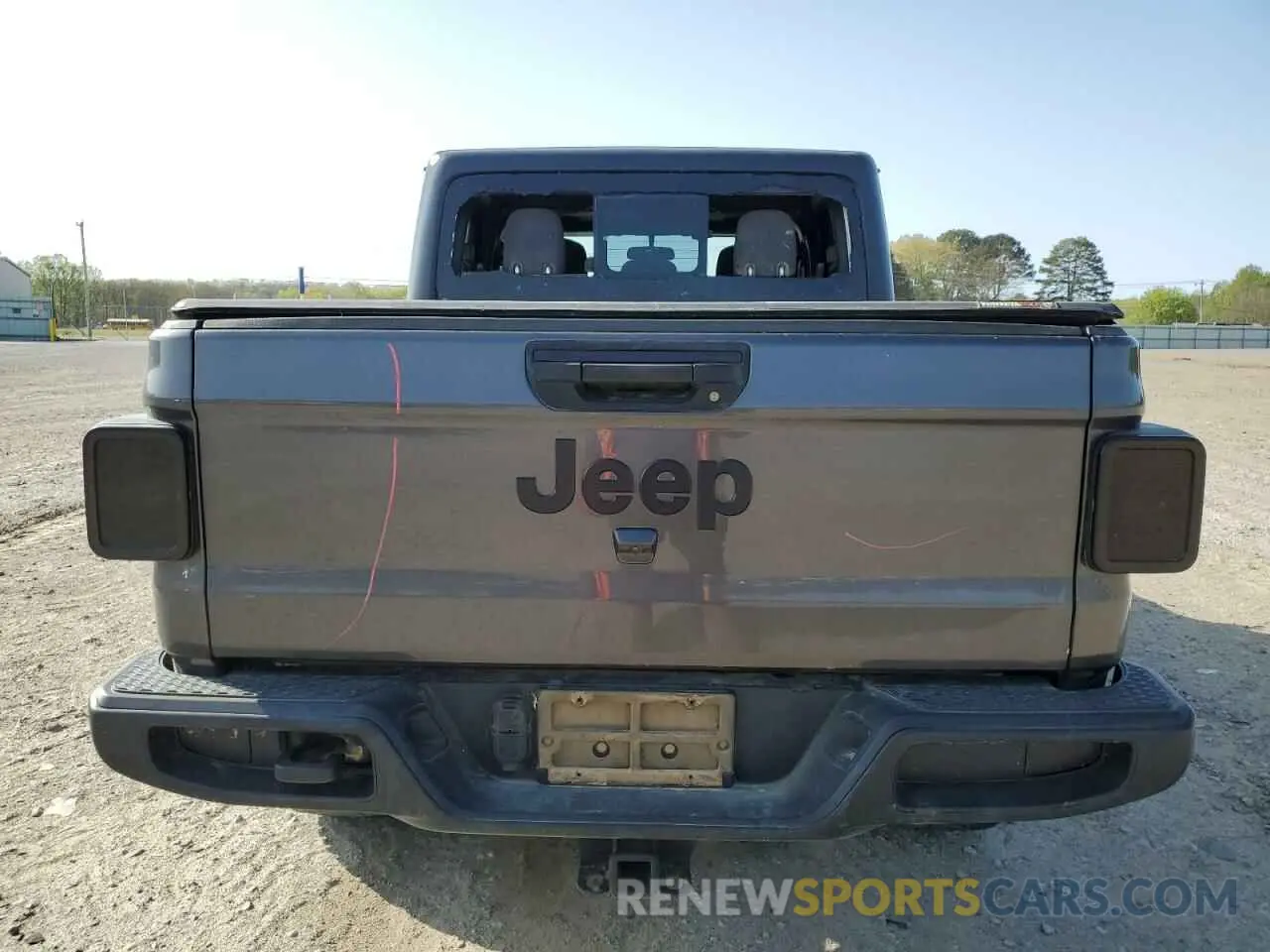6 Photograph of a damaged car 1C6HJTAG5LL142030 JEEP GLADIATOR 2020