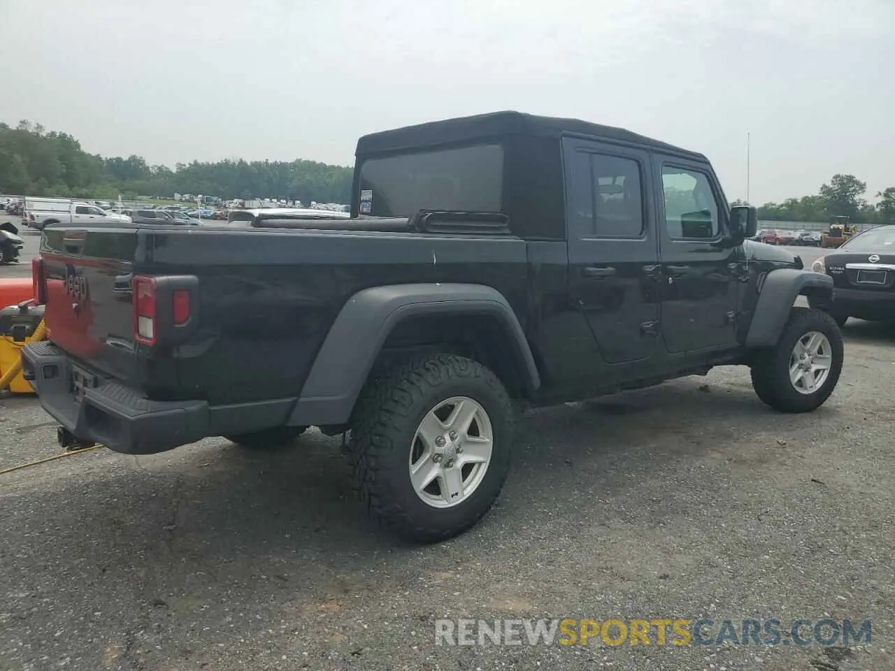 3 Photograph of a damaged car 1C6HJTAG5LL144201 JEEP GLADIATOR 2020