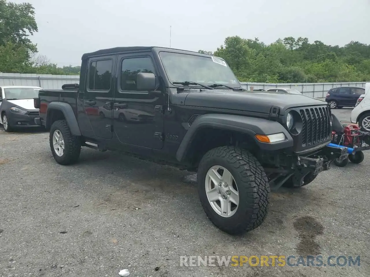4 Photograph of a damaged car 1C6HJTAG5LL144201 JEEP GLADIATOR 2020