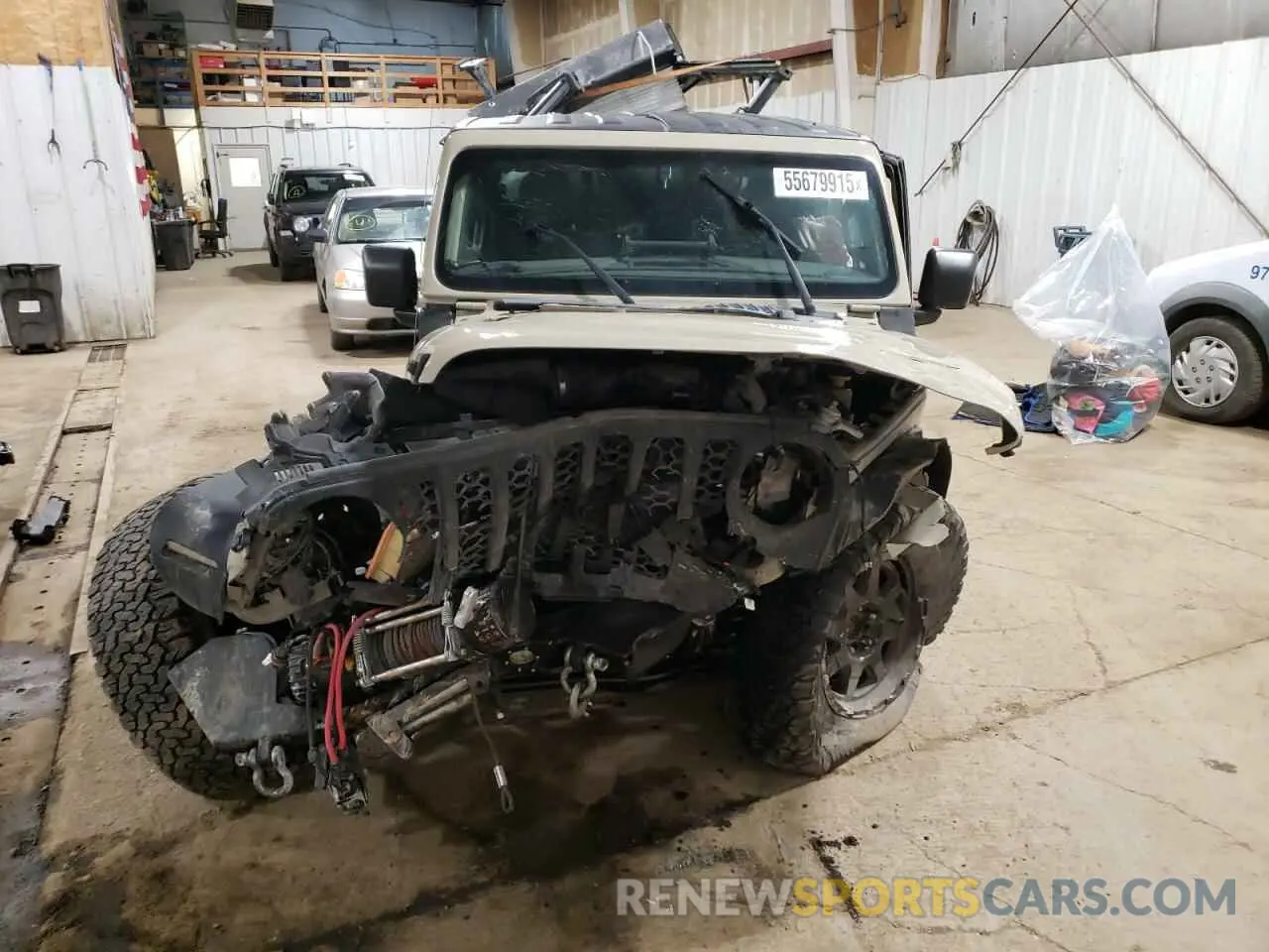 5 Photograph of a damaged car 1C6HJTAG5LL173357 JEEP GLADIATOR 2020