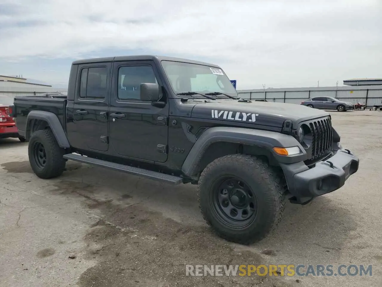4 Photograph of a damaged car 1C6HJTAG5LL197352 JEEP GLADIATOR 2020