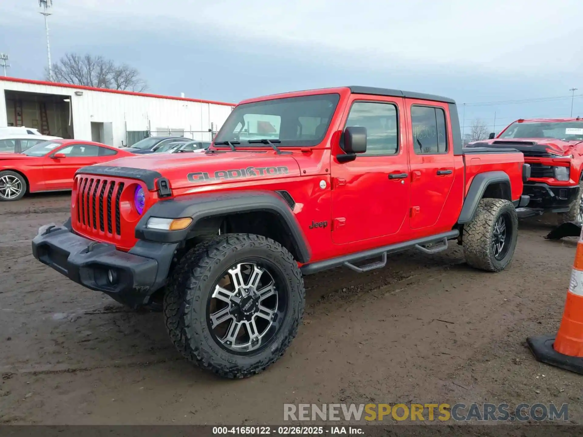 2 Photograph of a damaged car 1C6HJTAG6LL108338 JEEP GLADIATOR 2020