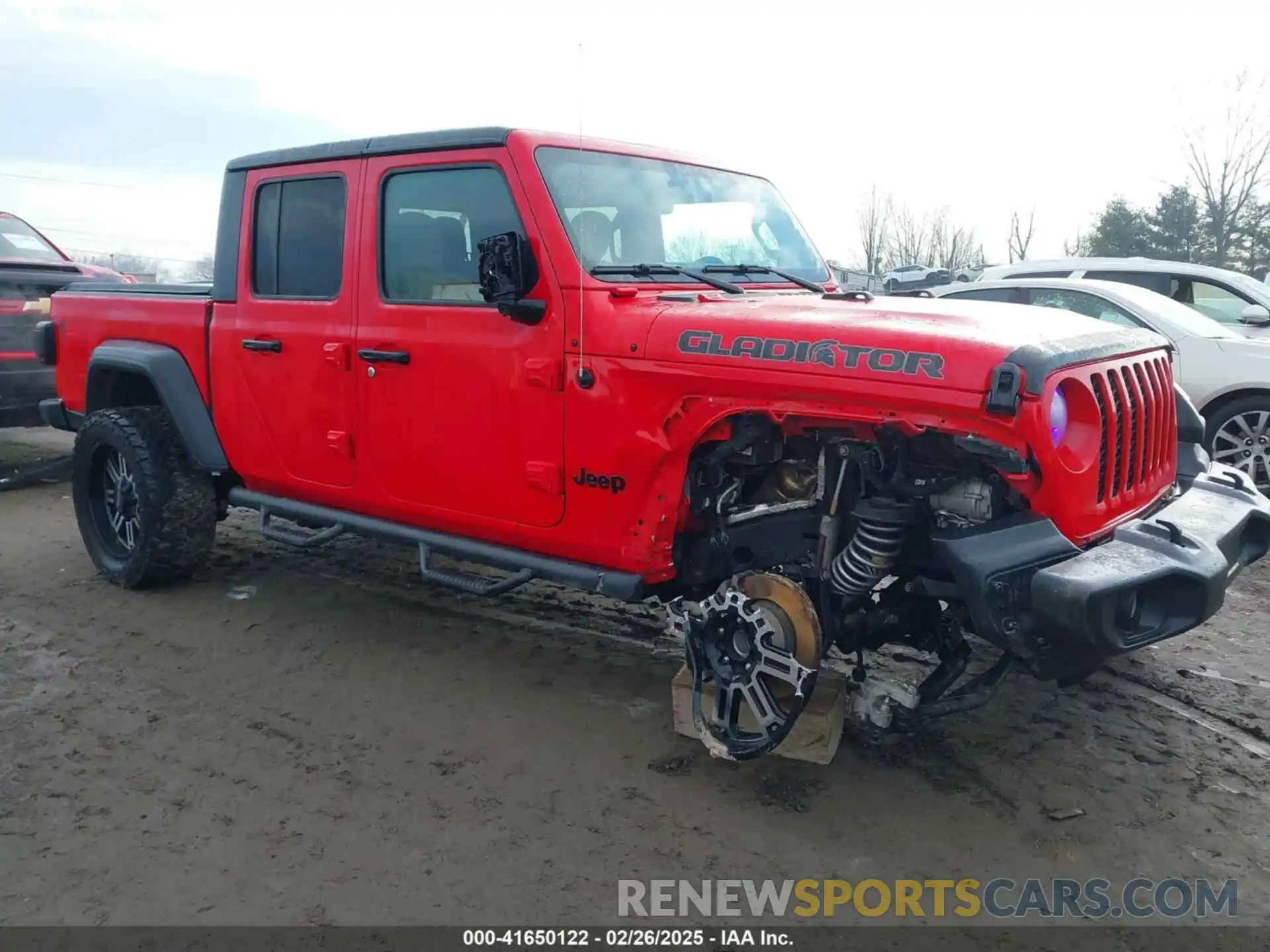 6 Photograph of a damaged car 1C6HJTAG6LL108338 JEEP GLADIATOR 2020