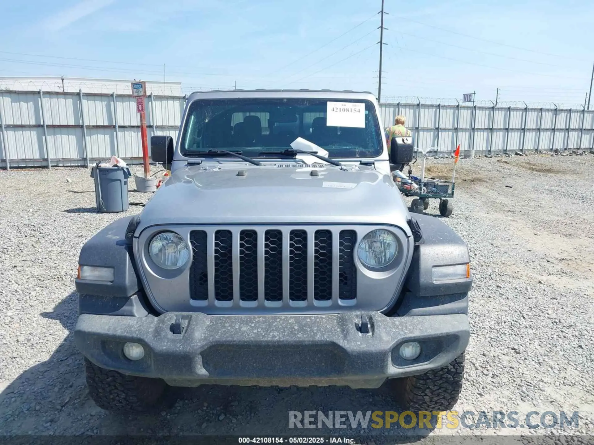 6 Photograph of a damaged car 1C6HJTAG7LL128940 JEEP GLADIATOR 2020