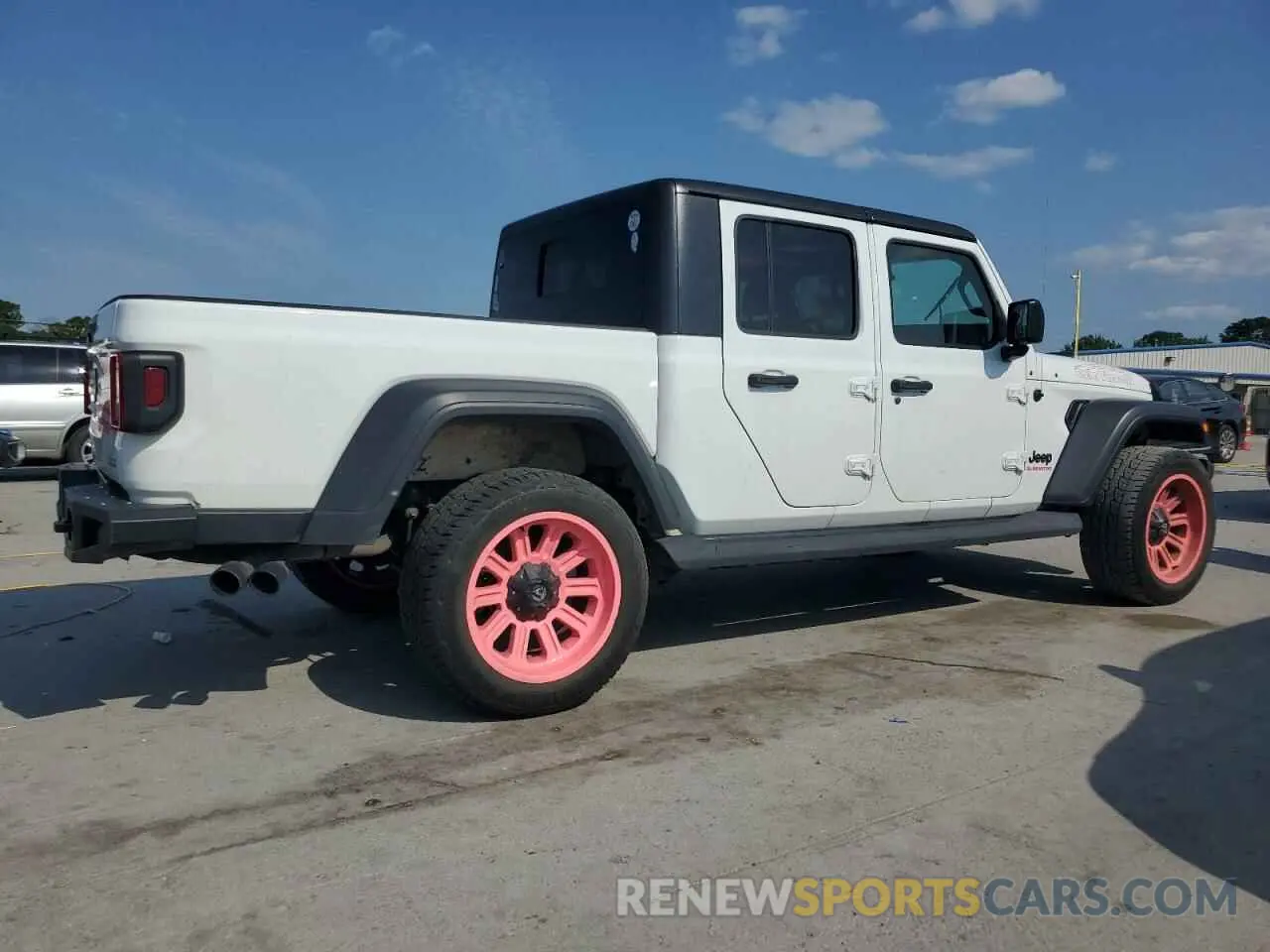 3 Photograph of a damaged car 1C6HJTAG8LL121995 JEEP GLADIATOR 2020