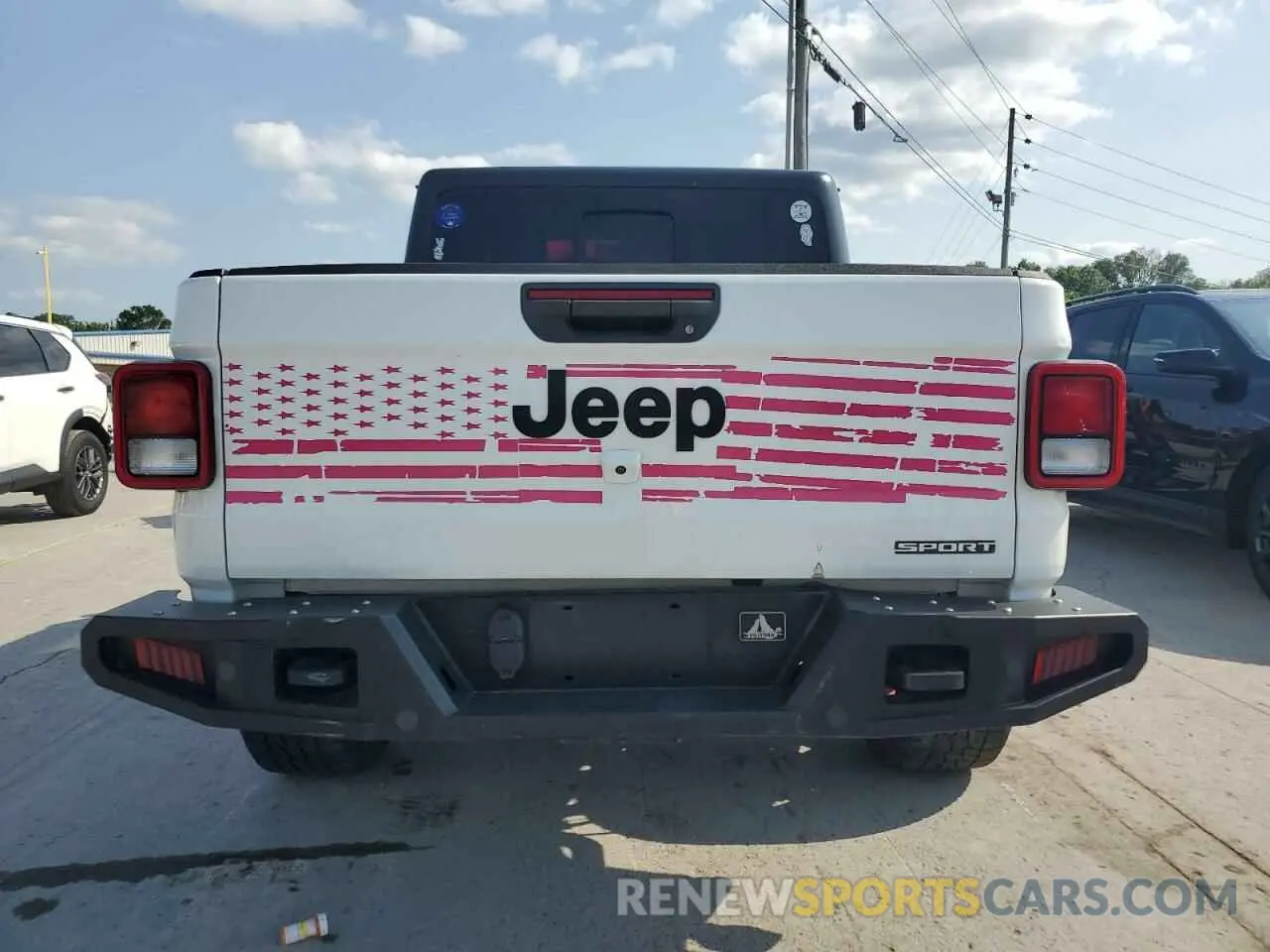 6 Photograph of a damaged car 1C6HJTAG8LL121995 JEEP GLADIATOR 2020