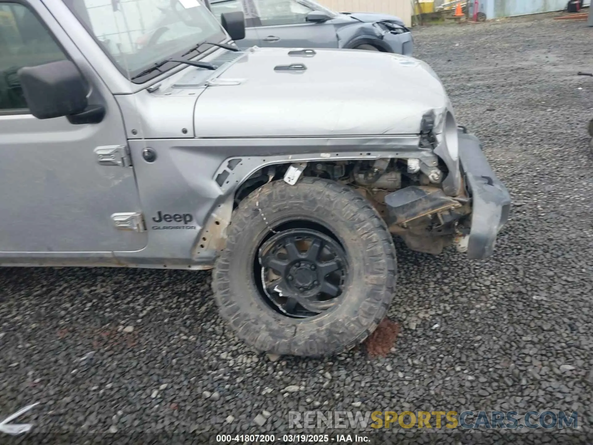 6 Photograph of a damaged car 1C6HJTAG8LL130311 JEEP GLADIATOR 2020