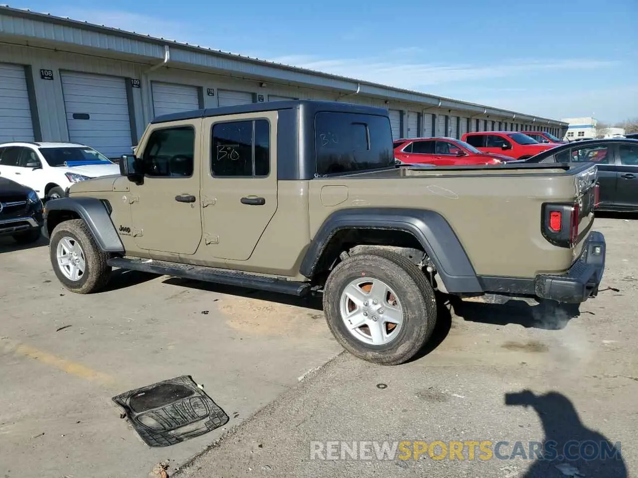 2 Photograph of a damaged car 1C6HJTAG8LL177144 JEEP GLADIATOR 2020