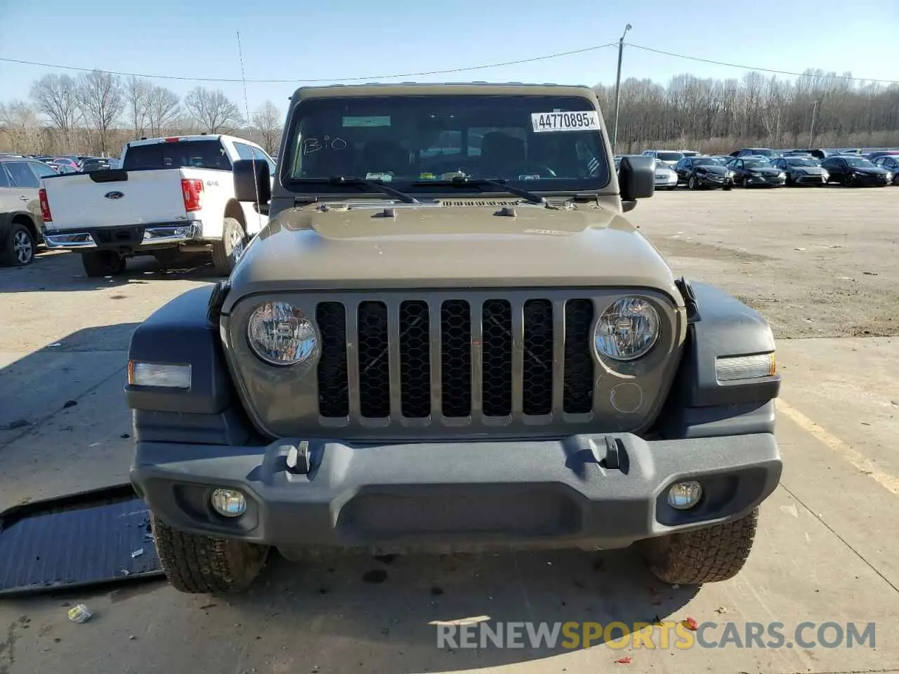 5 Photograph of a damaged car 1C6HJTAG8LL177144 JEEP GLADIATOR 2020