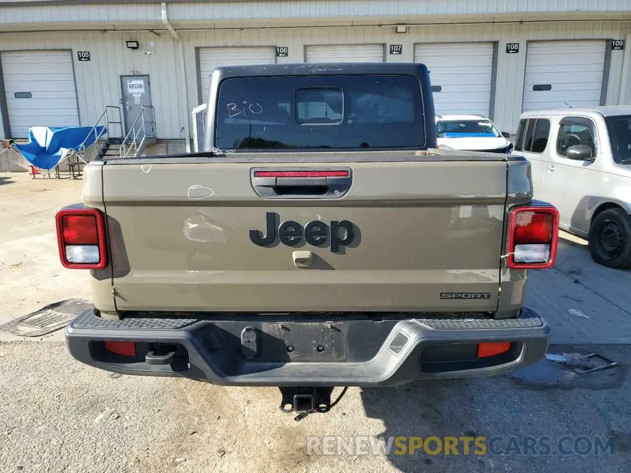 6 Photograph of a damaged car 1C6HJTAG8LL177144 JEEP GLADIATOR 2020