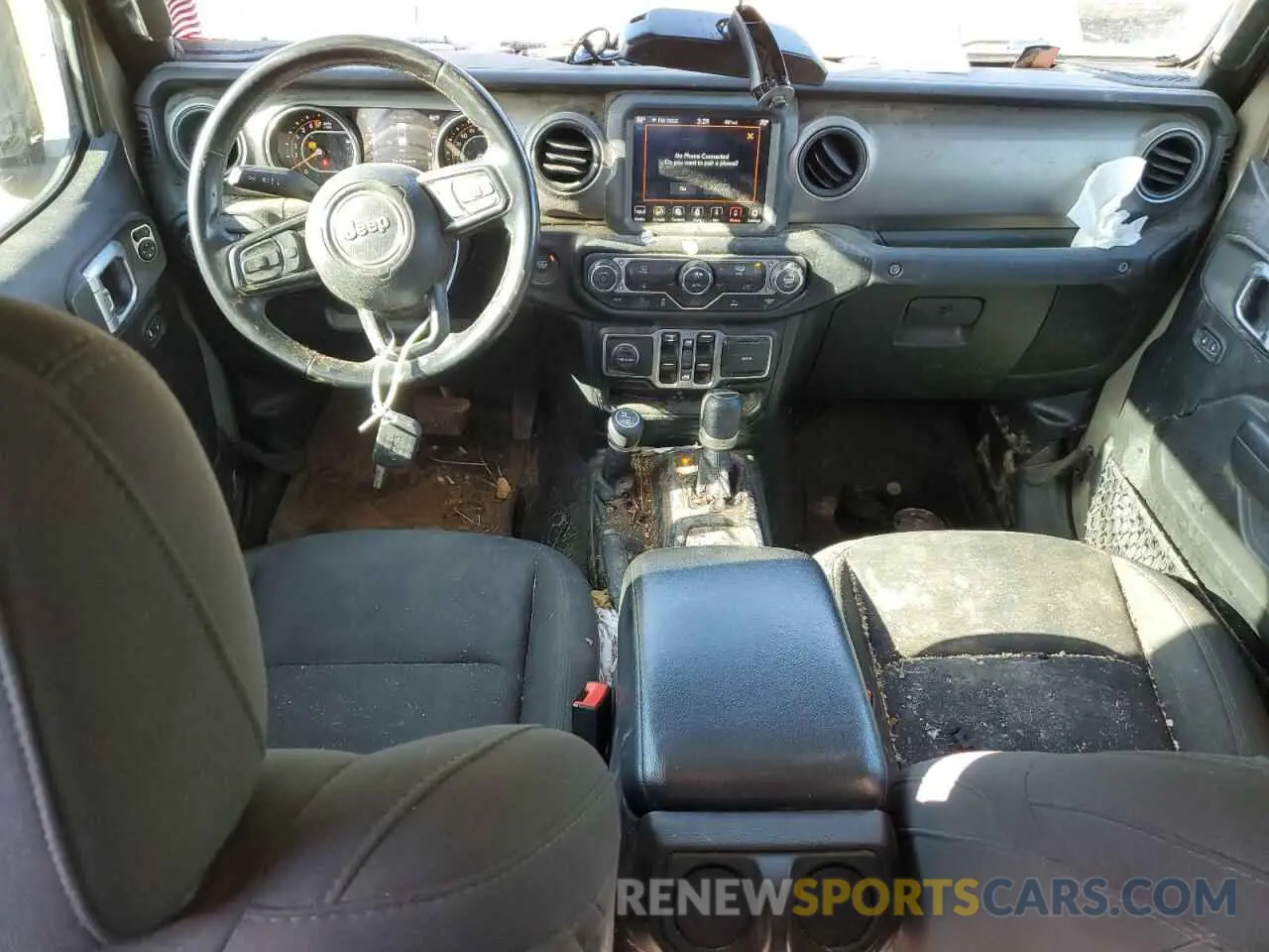 8 Photograph of a damaged car 1C6HJTAG8LL177144 JEEP GLADIATOR 2020