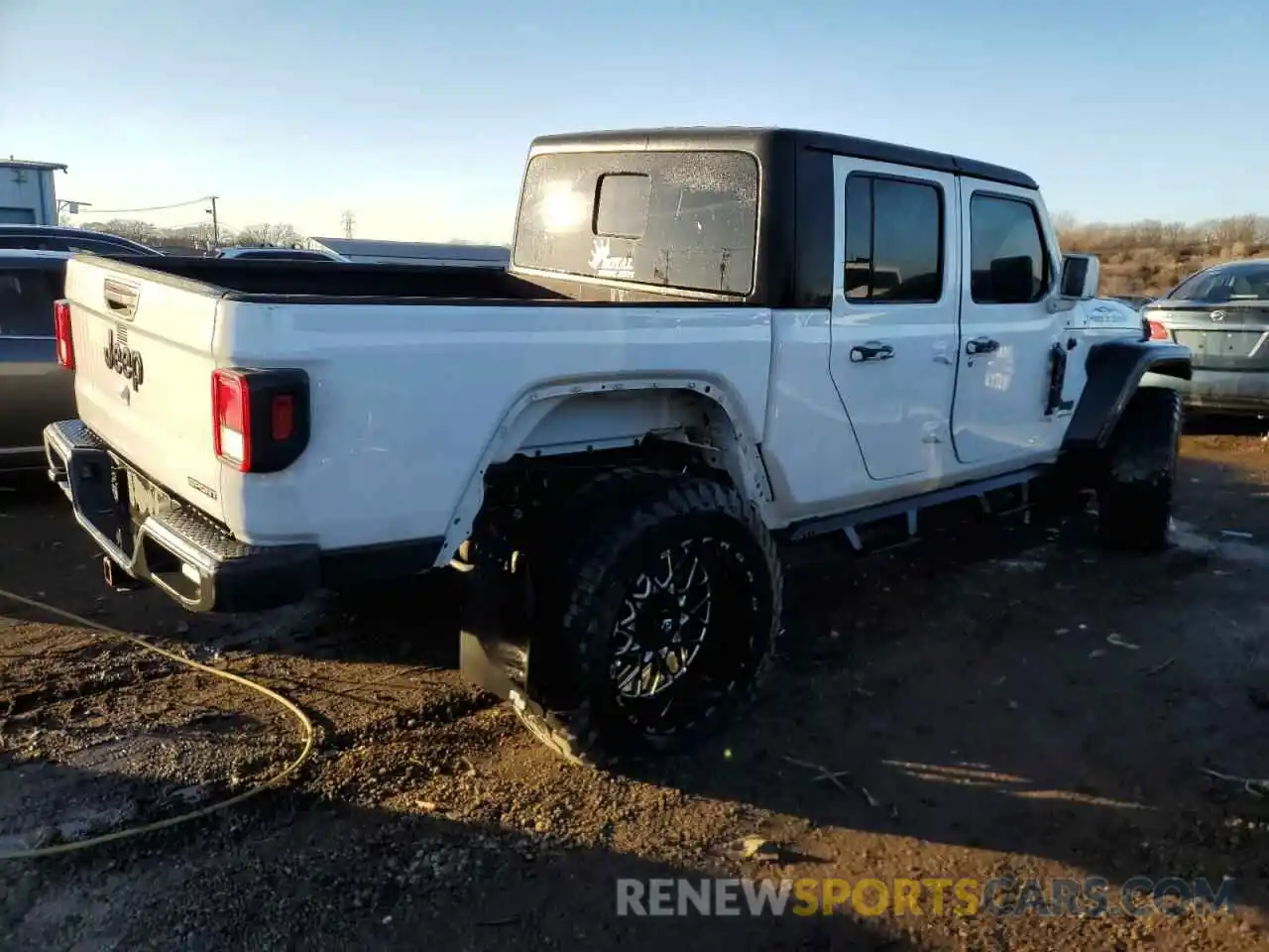 3 Photograph of a damaged car 1C6HJTAG8LL182148 JEEP GLADIATOR 2020