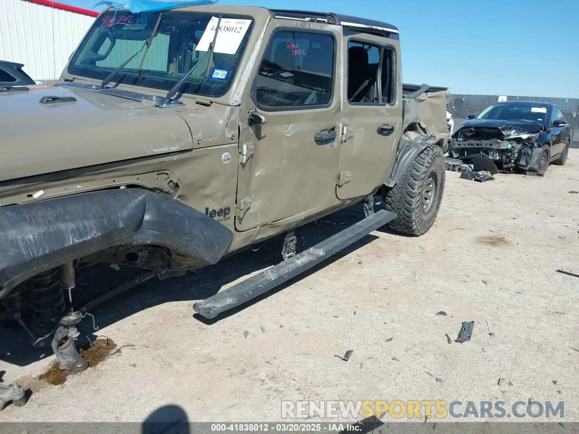 6 Photograph of a damaged car 1C6HJTAG8LL212135 JEEP GLADIATOR 2020