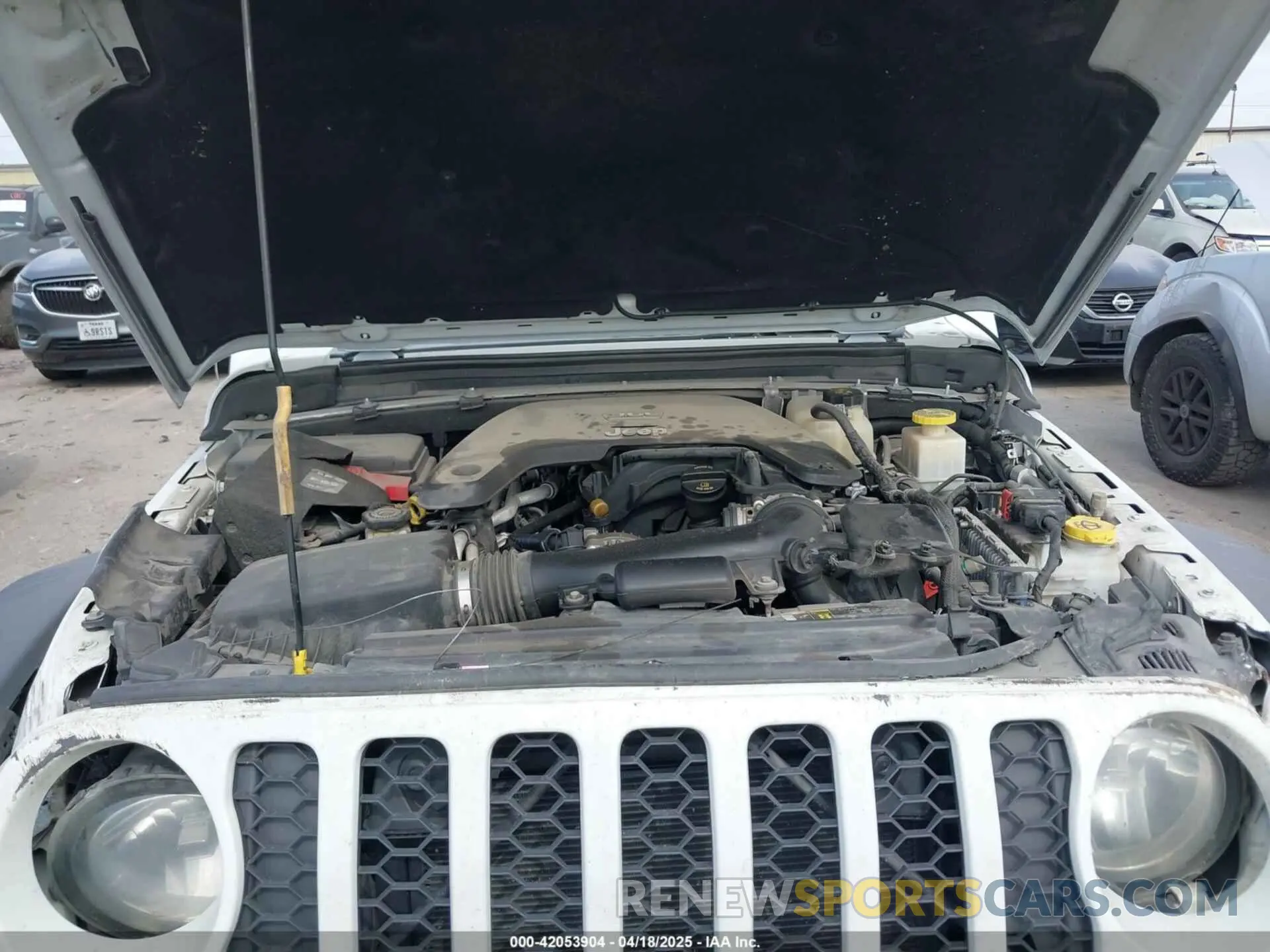 10 Photograph of a damaged car 1C6HJTAG9LL161535 JEEP GLADIATOR 2020