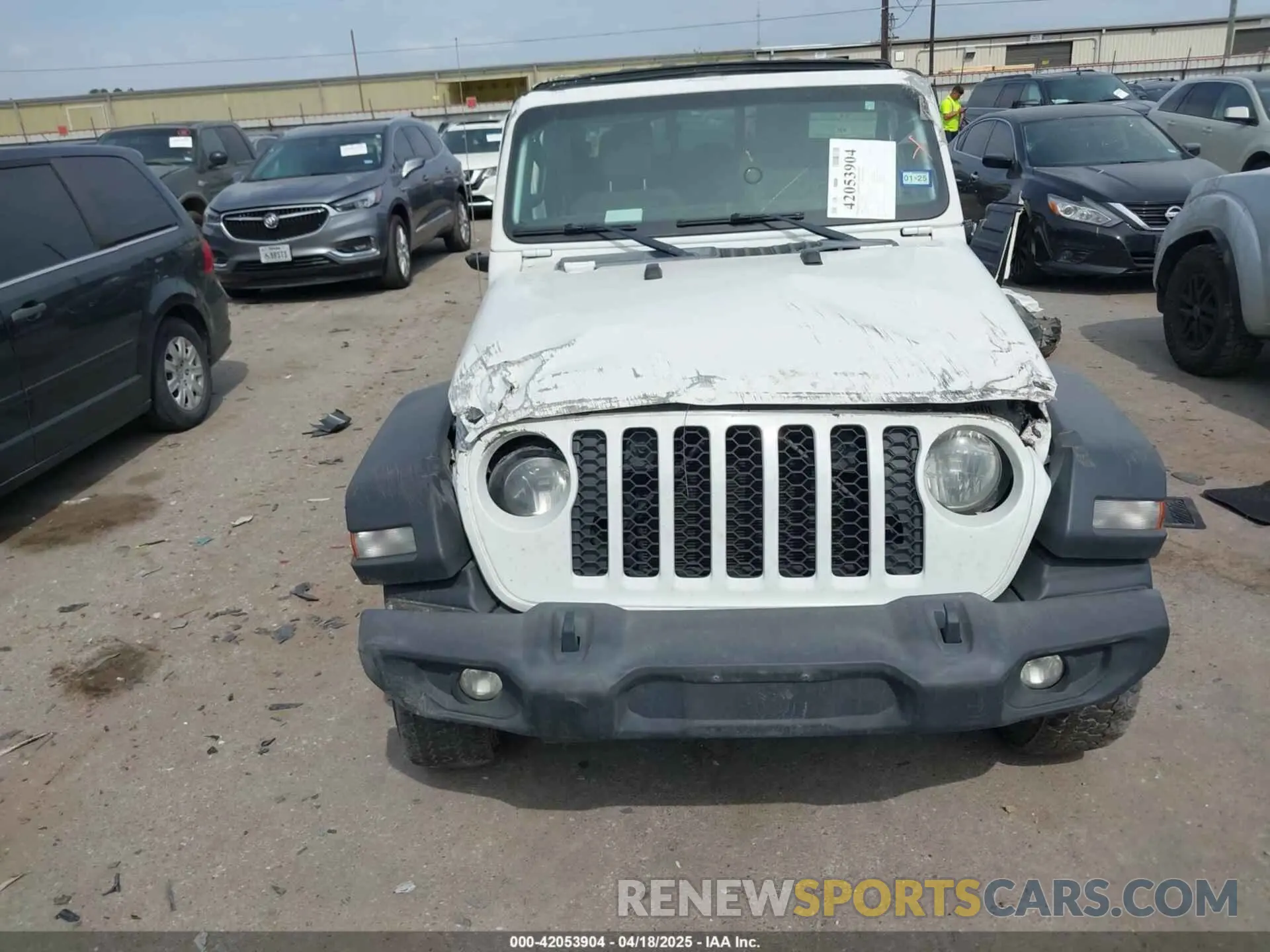 12 Photograph of a damaged car 1C6HJTAG9LL161535 JEEP GLADIATOR 2020