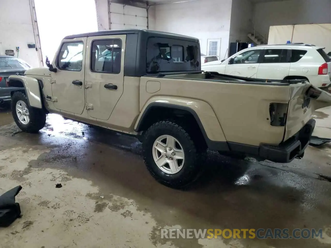 2 Photograph of a damaged car 1C6HJTAG9LL194549 JEEP GLADIATOR 2020